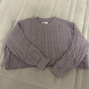 Cropped sweater